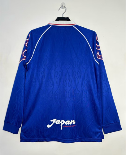1998 Japan Home Long Sleeve Retro Soccer Jersey