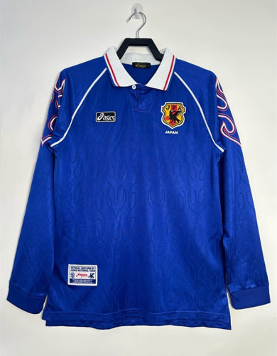 1998 Japan Home Long Sleeve Retro Soccer Jersey