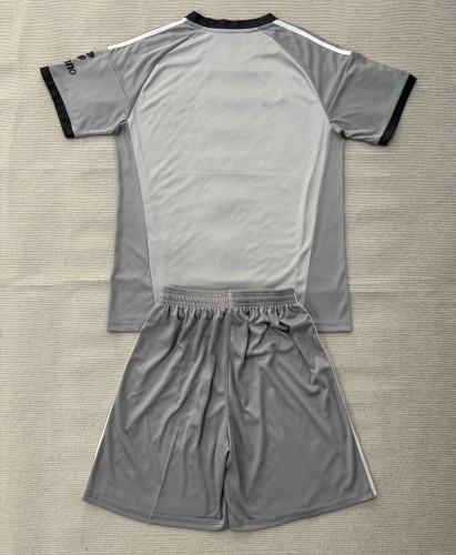 26-27 Aston Villa Gray GoalKeeper Kids Soccer Jersey