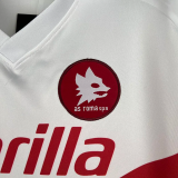 1990-1991 Roma Away Retro Soccer Jersey