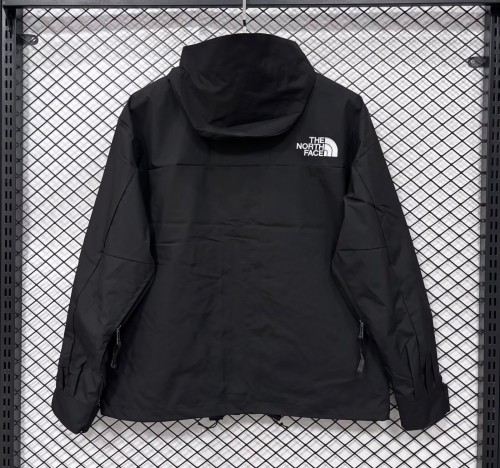 2026 TNF Black New Pattern Embroidered Windbreaker