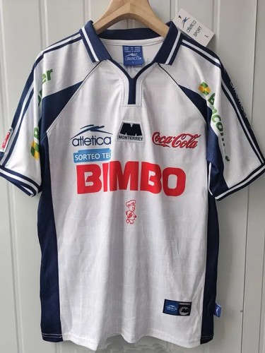 1999-2000 Monterrey Away Retro Soccer Jersey