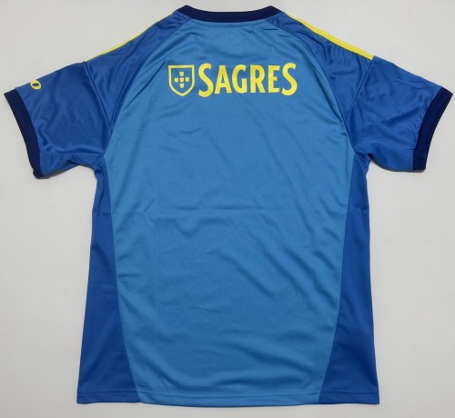 26-27 Benfica Blue GoalKeeper Fans Soccer Jersey