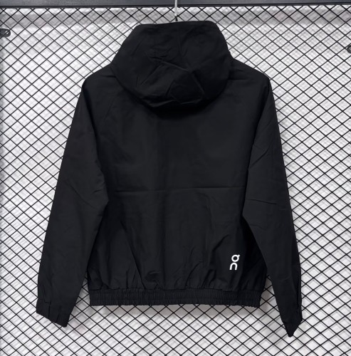 2026 ON Black Windbreaker