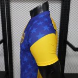 26-27 Boca Juniors Yellow Blue Player Version Training shirts
