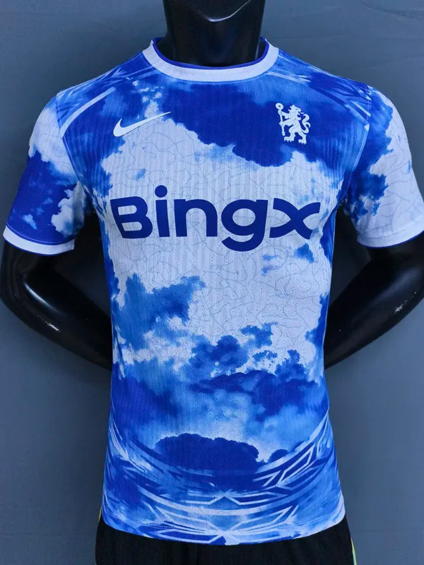 26-27 CHE Blue White Player Version Training shirts