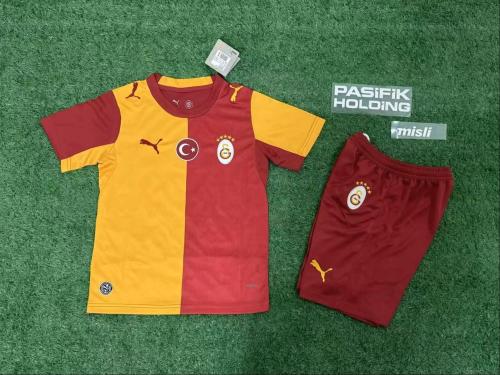 26-27 Galatasaray Home Kids Soccer Jersey