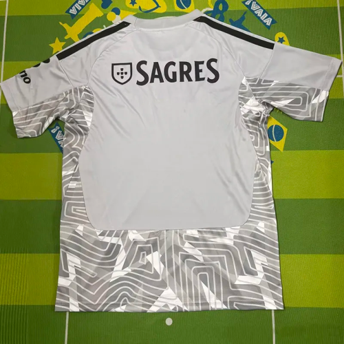 26-27 Benfica Grey Goalkeeper Soccer Jersey