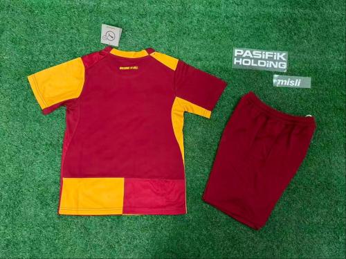 26-27 Galatasaray Home Kids Soccer Jersey