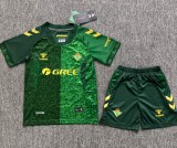 26-27 Real Betis Away UCL Version Kids Soccer Jersey