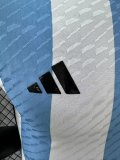 2022 Argentina Home Player Version Retro Soccer Jersey (三星)
