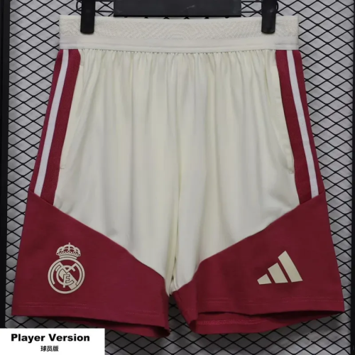 26-27 RMA Khaki Player Version Training Shorts Pants(球员短裤)
