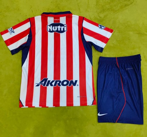 26-27 Chivas Guadalajara Home Kids Player Version Soccer Jersey (球员童装)
