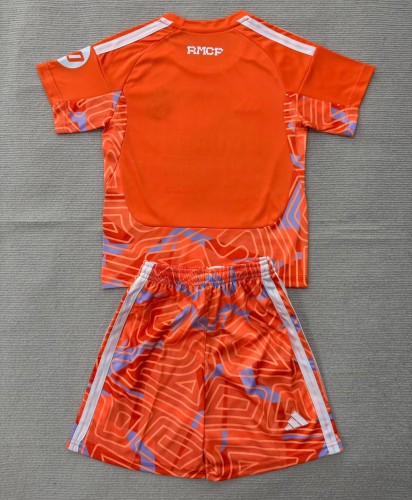 26-27 RMA Orange GoalKeeper Adult Suit