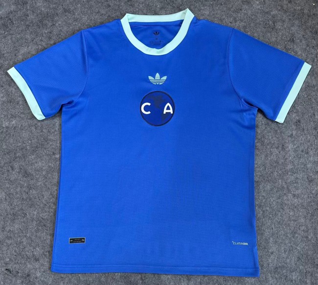 26-27 Club America Blue 110th Anniversary Edition Fans Soccer Jersey
