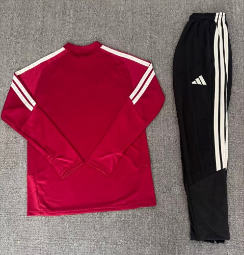 26-27 Sevilla High Quality Kids Half Pull Tracksuit