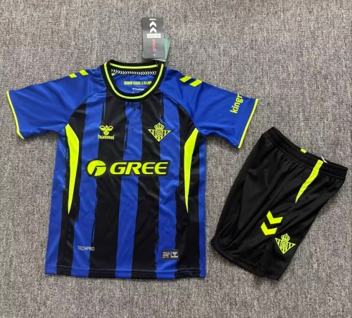 26-27 Real Betis Third UCL Version Kids Soccer Jersey