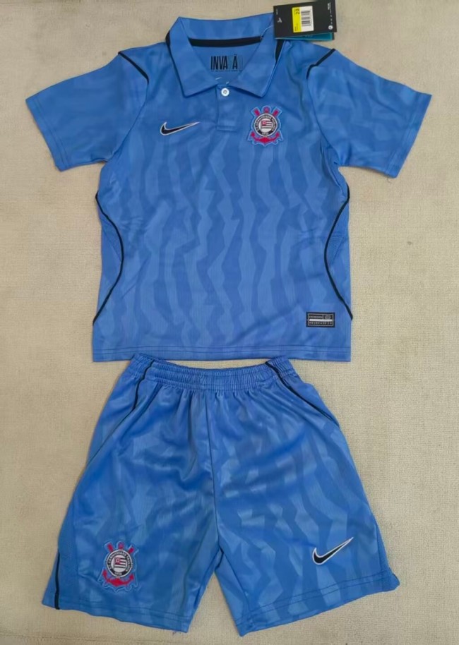 26-27 Corinthians Third Kids Soccer Jersey