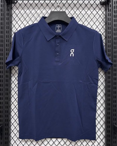 2026 ON Deep Blue High Quality Polo Short Sleeve
