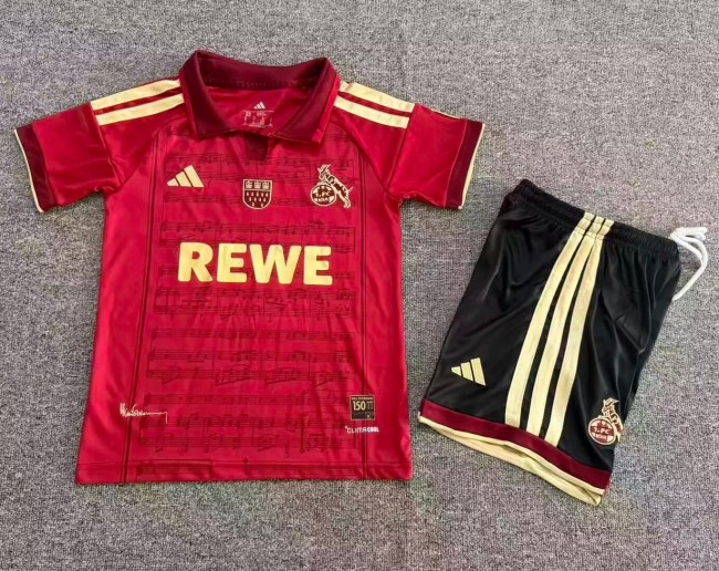 26-27 FC Köln Red Special Edition Kids Soccer Jersey