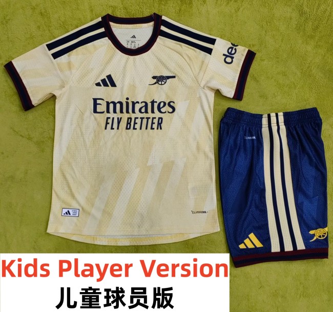 26-27 ARS Third Kids Player Version Soccer Jersey (球员童装)
