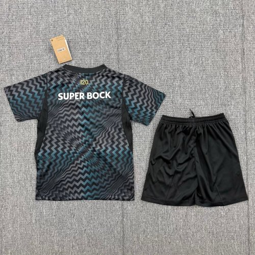 26-27 Sporting Lisbon Goalkeeper Kids Soccer Jersey