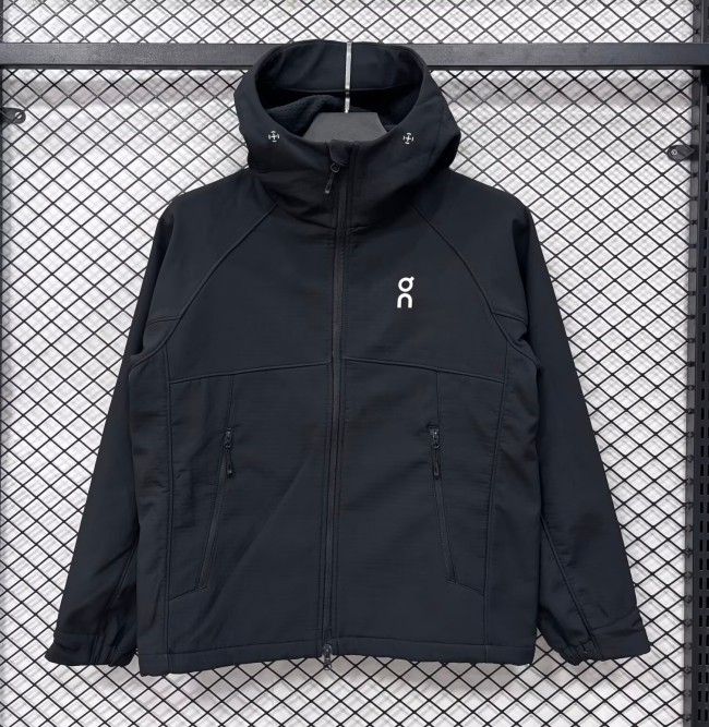2026 ON Black New Pattern Hardshell jacket