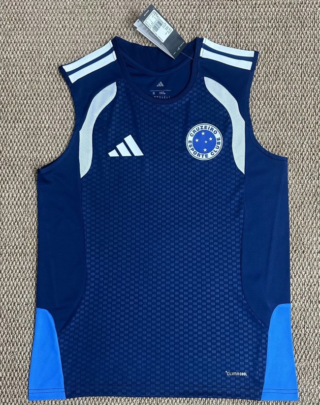 26-27 Cruzeiro Blue Fans Vest*背心