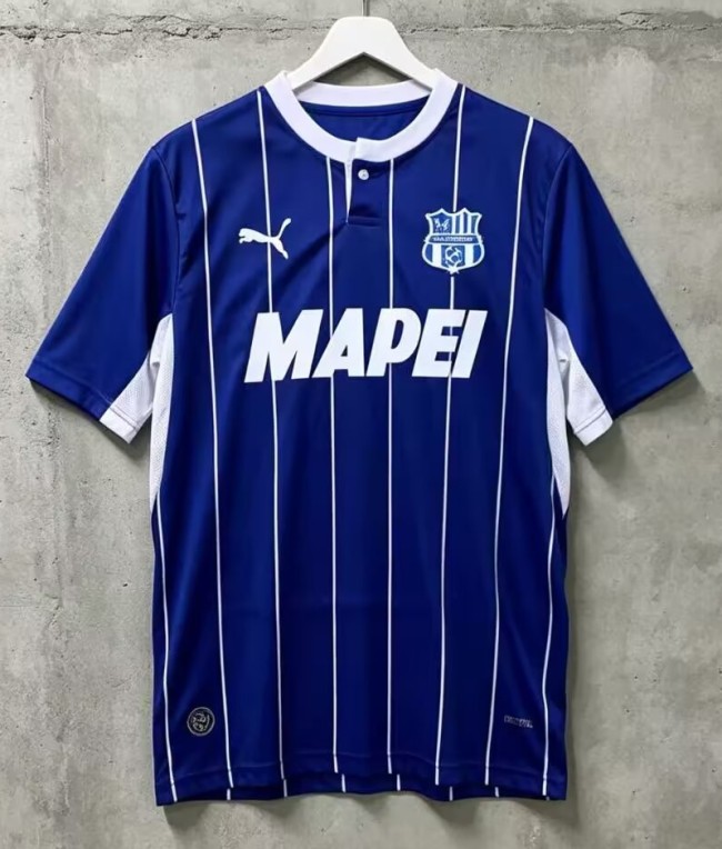 26-27 Sassuolo Special Edition Fans Soccer Jersey