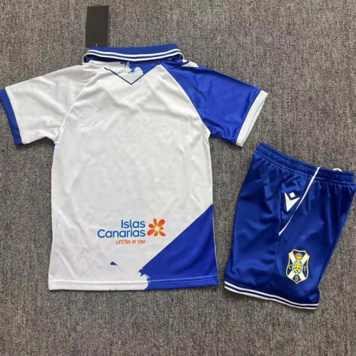 26-27 Tenerife Home Kids Soccer Jersey