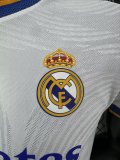 21-22 RMA Home Player Version Soccer Jersey