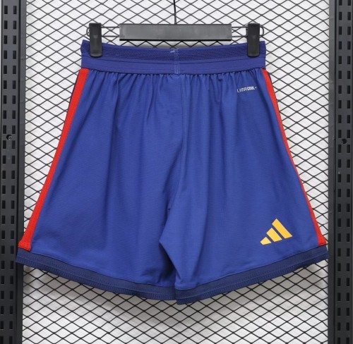 2026 World Cup Spain Home Player Version Shorts Pants (球员短裤)(With 2 Star)*两颗星