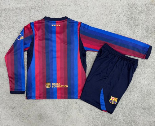 26-27 BAR Home Long Sleeve Kids Soccer Jersey (长袖)