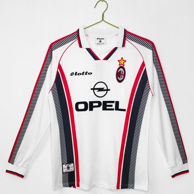 1997-1998 ACM Away Long Sleeve Retro Soccer Jersey