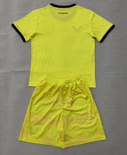 26-27 EVE Yellow GoalKeeper Kids Soccer Jersey
