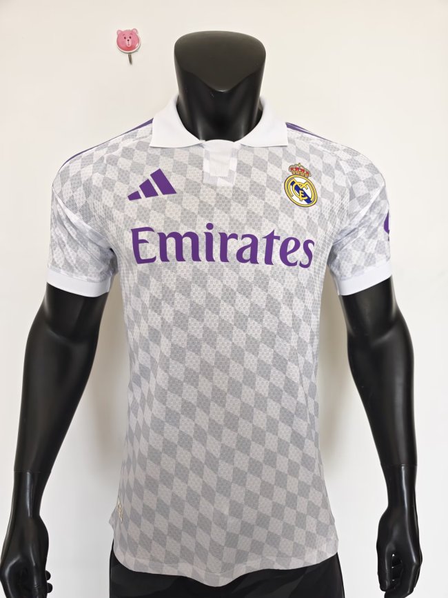 27-28 RMA Home Player Version Soccer Jersey