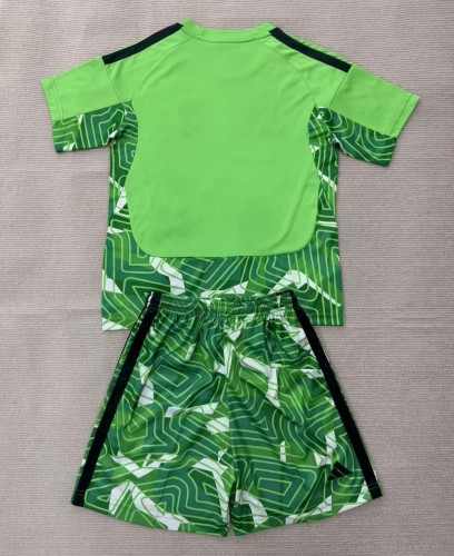 26-27 JUV Green GoalKeeper Kids Soccer Jersey