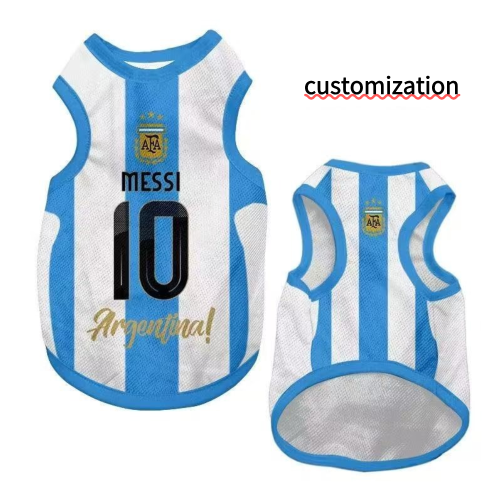 2026 Argentina Pet Hot Pressing Soccer Jersey (背心)