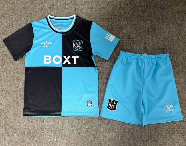 26-27 Rangers Fourth Kids Soccer Jersey
