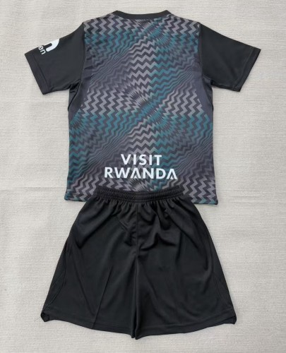 26-27 ATM Black GoalKeeper Kids Soccer Jersey