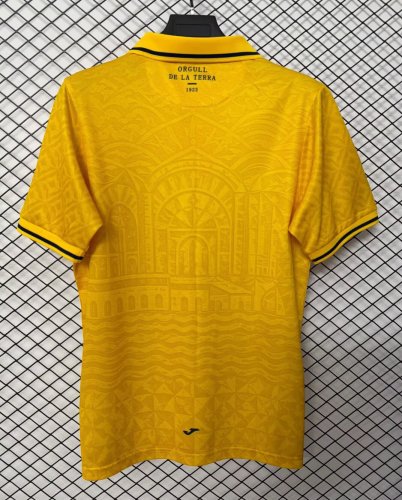 26-27 Villarreal Retro Version Fans Soccer Jersey
