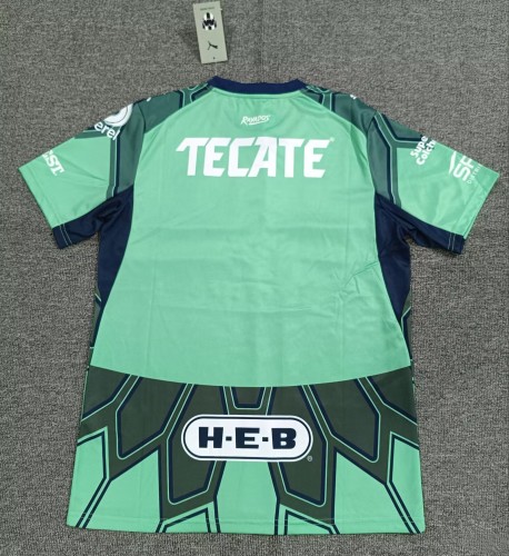 26-27 Monterrey Green GoalKeeper Fans Soccer Jersey