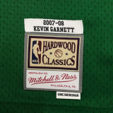 2008 CELTICS GARNETT #5 Green Retro Top Quality Hot Pressing NBA Jersey