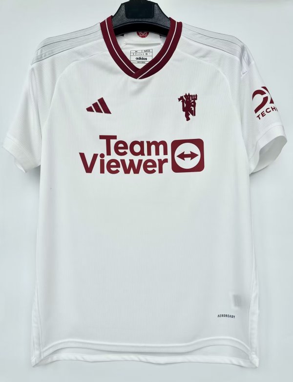 23-24 Man Utd Third Fans Soccer Jersey