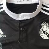 2014-2015 RMA Third Black Retro Soccer Jersey