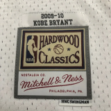 2009-10 LAKERS BRYANT #24 White Retro Top Quality Hot Pressing NBA Jersey
