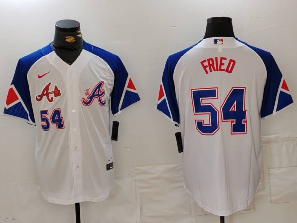 2024 MLB Atlanta Braves New Pattern Jersey