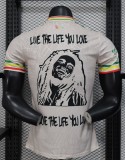 25-26 Aja× Grey Special Edition Player Version Soccer Jersey