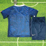 25-26 France Home Kids Soccer Jersey 1:1 Thai Quality