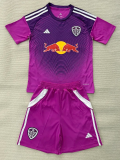 25-26 Leeds United Purple GoalKeeper Adult Suit 1:1 Thai Quality